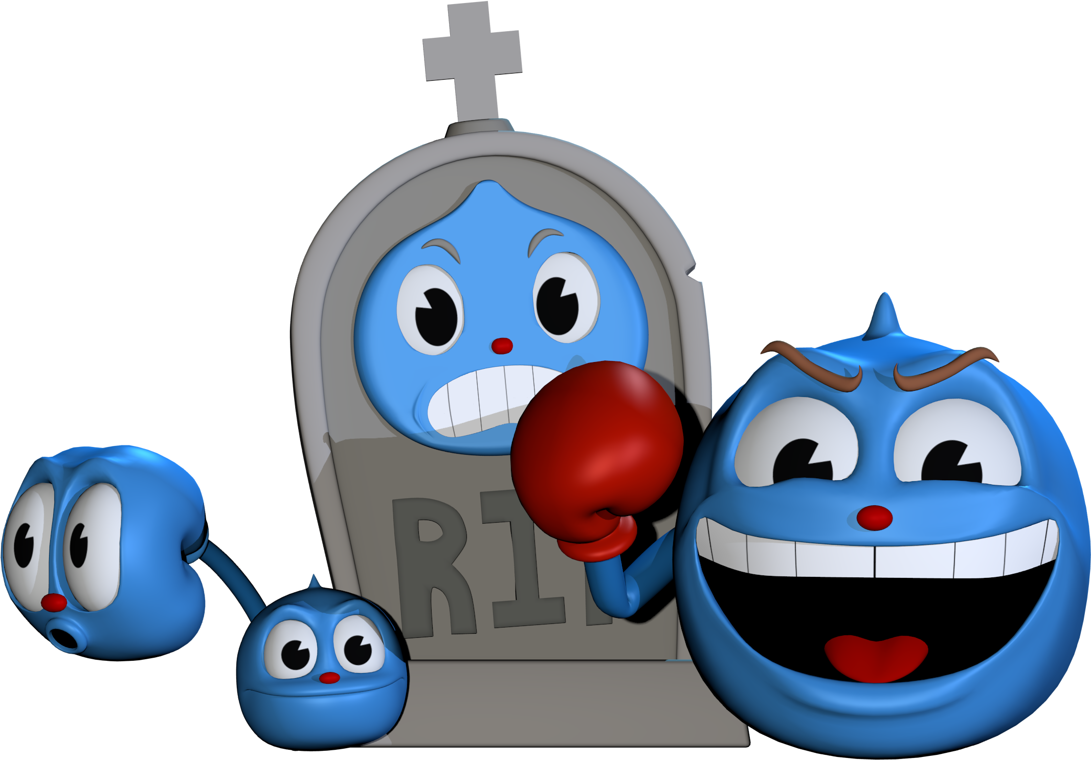 Cuphead Goopy Le Grand (2304x1684)