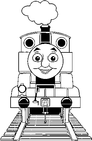 Thomas From Thomas And Friends Coloring Page - Thomas The Train Coloring Pages (600x470)
