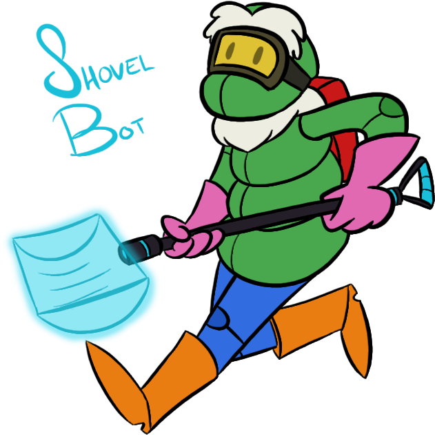 Shovel Bot By Noobynewt - Shovel Bot By Noobynewt (646x679)