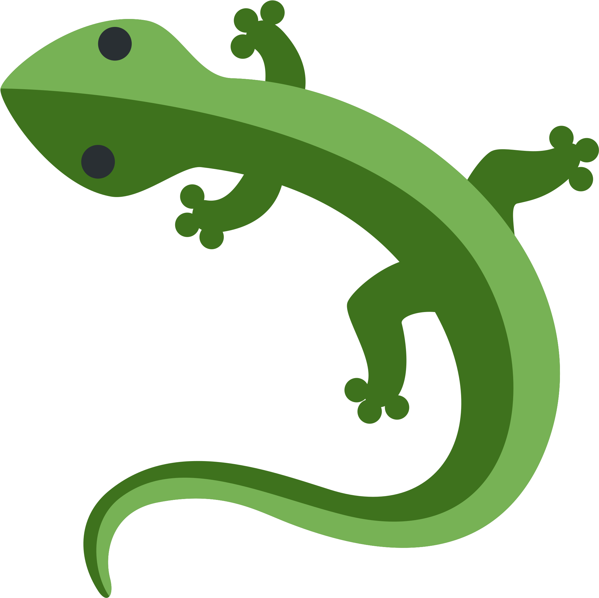 Lizard - Lizard Emoji (2048x2048)