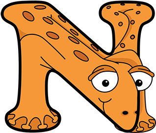 Newt - Alphabetimals Newt (400x400)