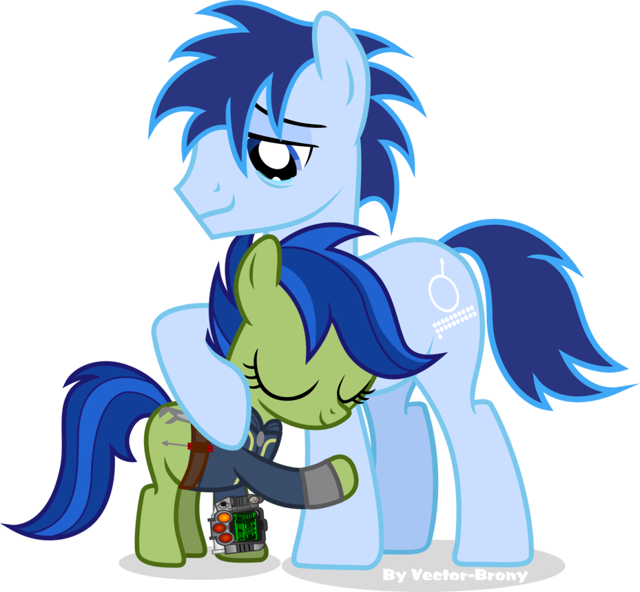 P21 And Scotch Tape By Vector-brony - Fallout Equestria Project Horizons P21 (929x860)