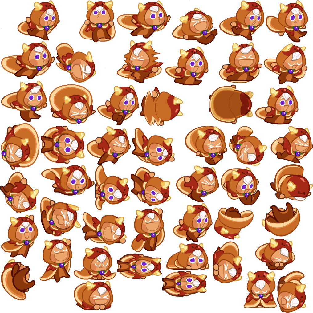 Cookie run cookies sprites