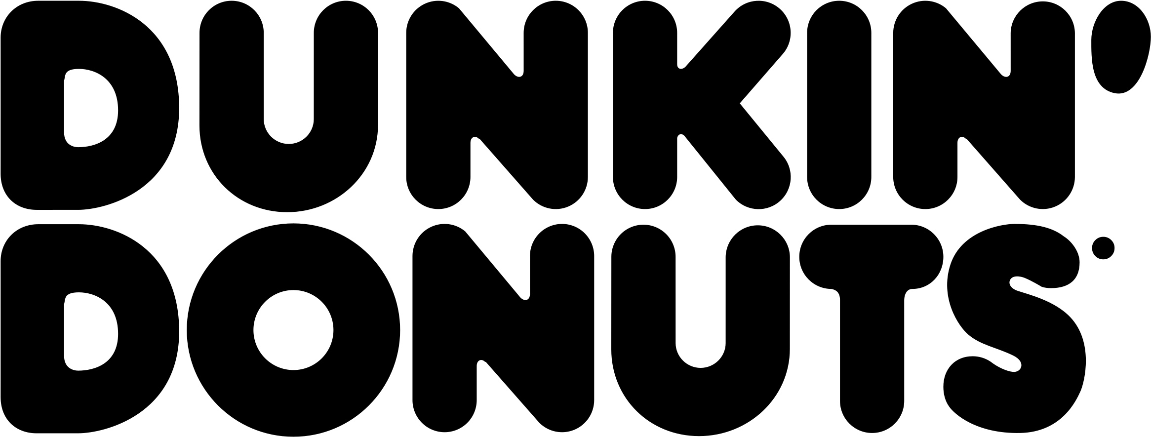 Dunkin' Donuts Logo Png Transparent - Custom Veranda, Promotional Products ($5.38 @ 48 Min) (2400x2400)