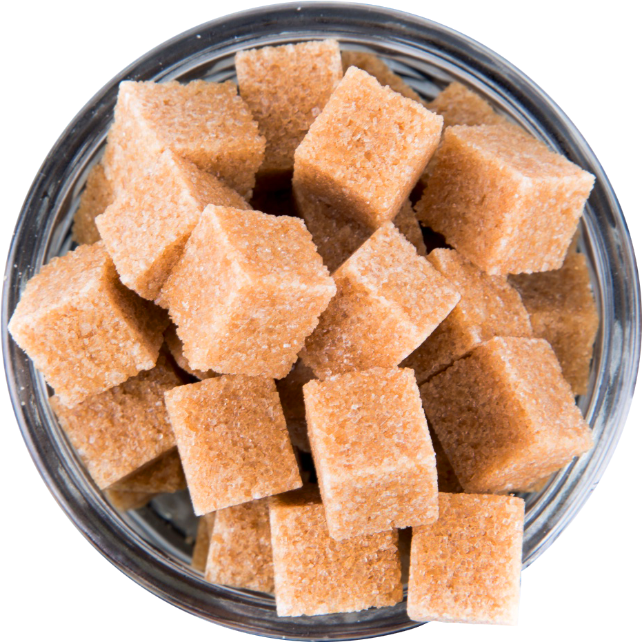 Brown Cane Sugar Cubes Png Image - Sugar Cubes (1125x1125)