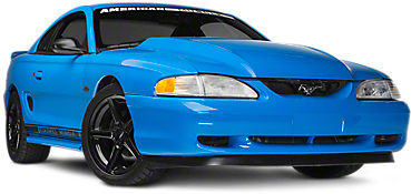 Ford Clipart Blue Mustang - Mustang 1996 Tuning (400x300)