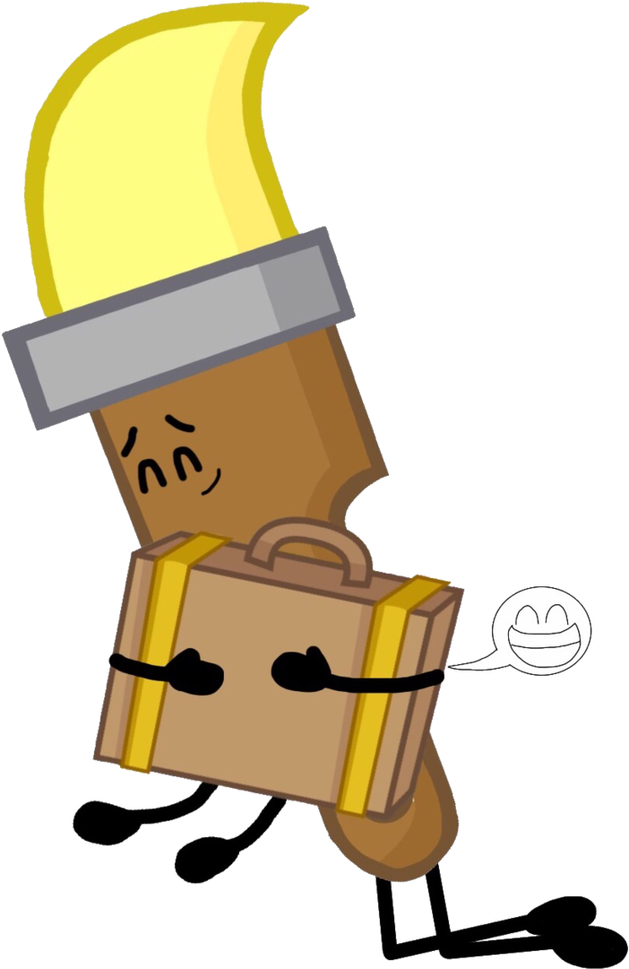 A Touching Moment Between A Suitcase And A Brush By - Sugar (728x1097)