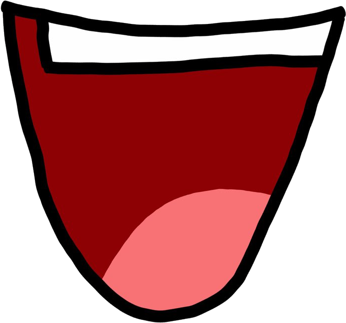 New Mouth By Sugar-creatorofsfdi - Bfdi Weird Mouth (1024x768)