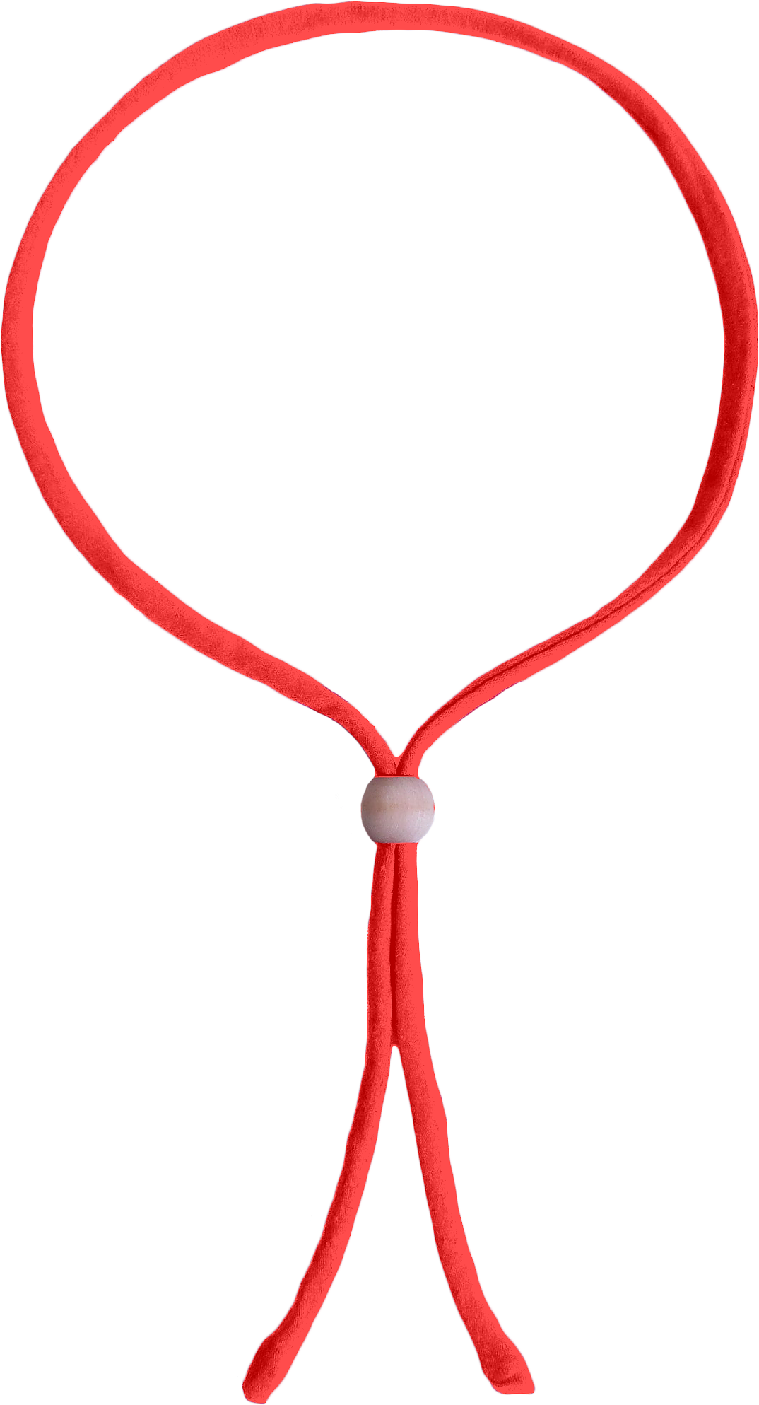 Simple Strand Bolo Tye With Adjustable Wooden Bead - Simple Strand Bolo Tye With Adjustable Wooden Bead (1452x2112)