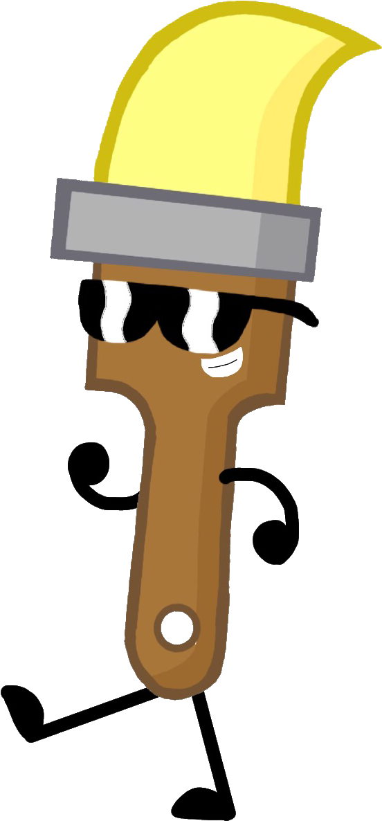 Dissin' Your Brushgirl By Ball Of Sugar - Inanimate Insanity Paintbrush And Light Bulb (581x1215)