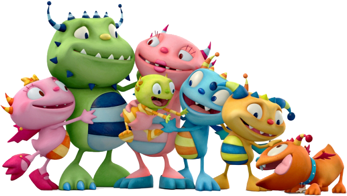 Dibujos A Color De Henry Monstruito - Henry Hugglemonster (850x482)