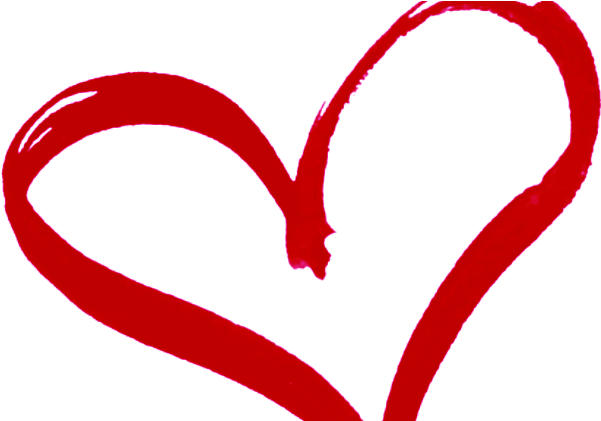 Hand Drawn Heart Png Transparent (800x420)