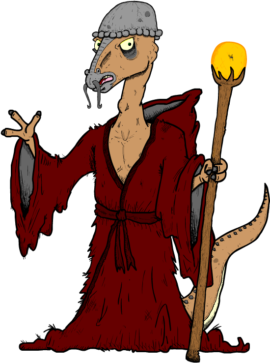 Pachycephalosaurus Shaman [dino Art] [oc] - Cartoon (800x800)