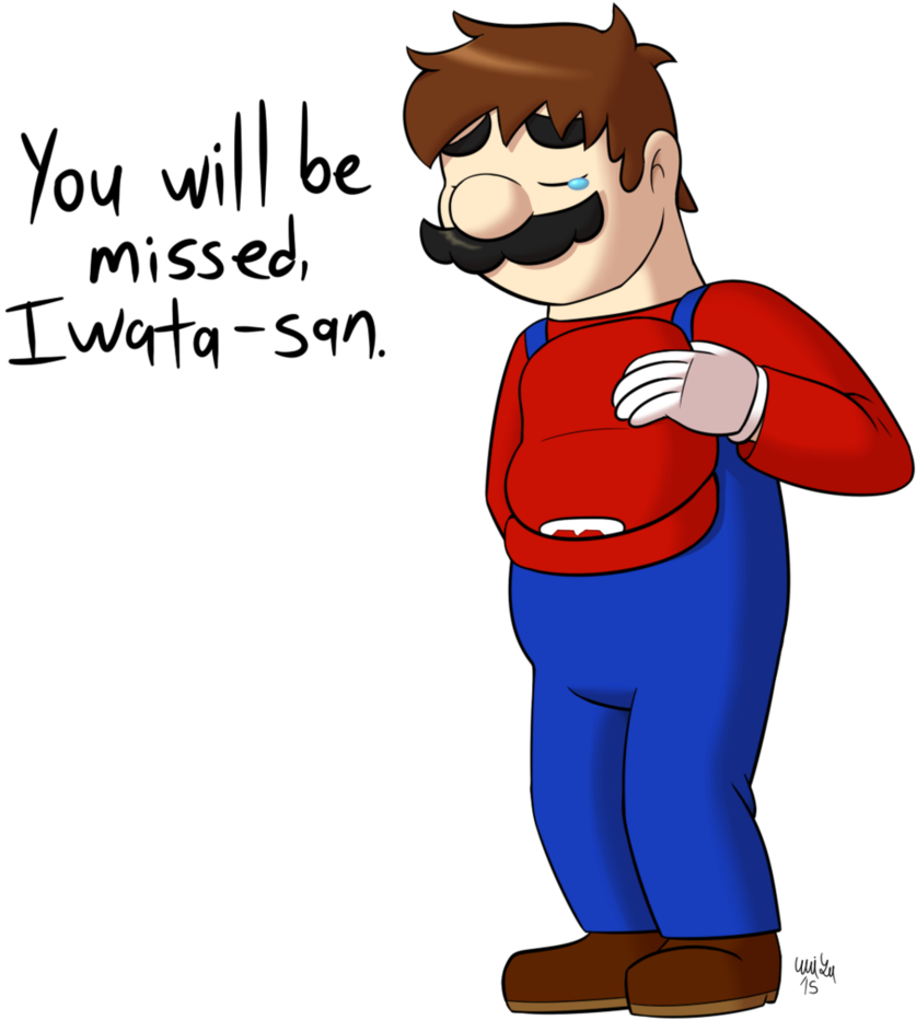 Rip, Iwata-san By Katonator - Cartoon (845x946)