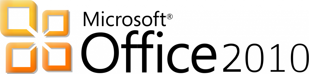 Về Office 2010 Là Có Được Những Ưu Điểm Của Tiền Thân - Microsoft Office 2010 Logo (1024x247)