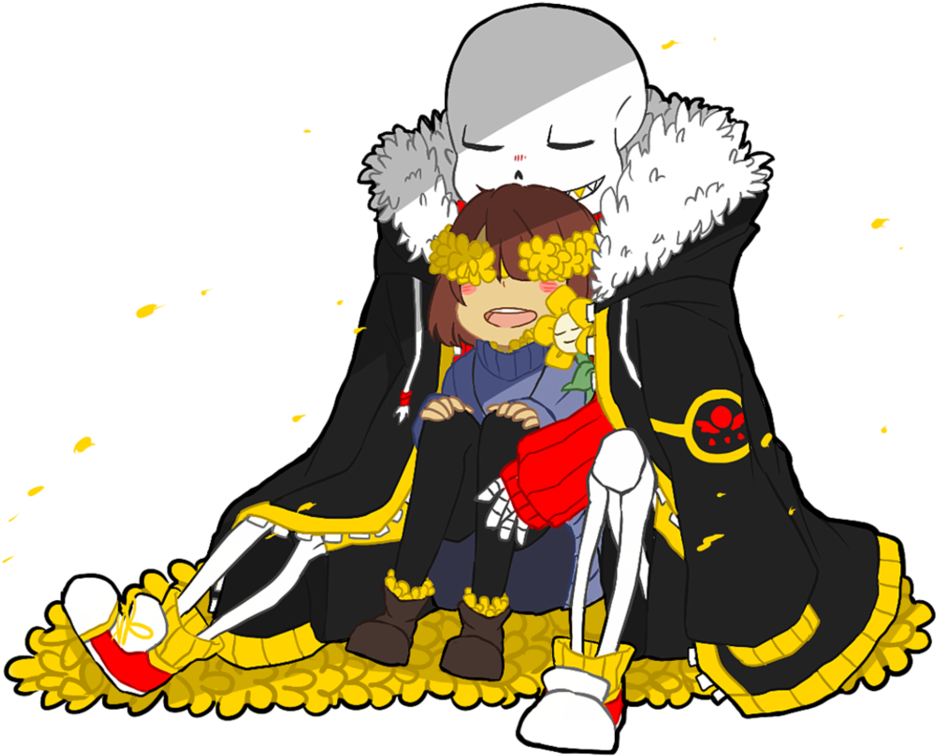 Momentary Peace By Haru-usa - Flowerfell Fanart (958x833)