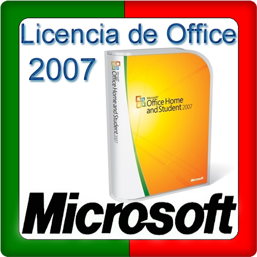 Licencia Office 2007 Hogar Y Estudiantes - Microsoft Office Home And Student 2007 - 3 Pcs/household (600x600)