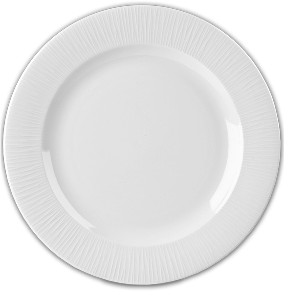 The Bob Marley Taco White Plate - Bowl Top View Png (605x605)