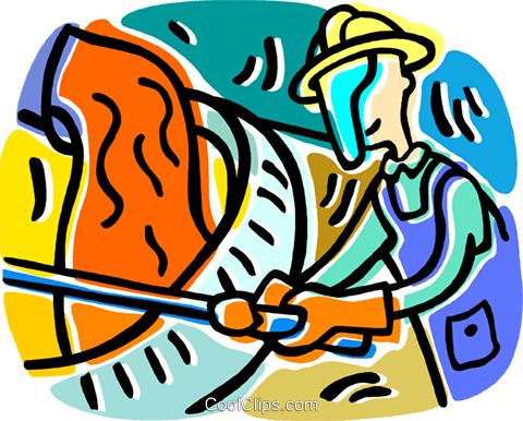 Steel Worker Royalty Free Vector Clip Art Illustration - Software Maintenance (480x386)