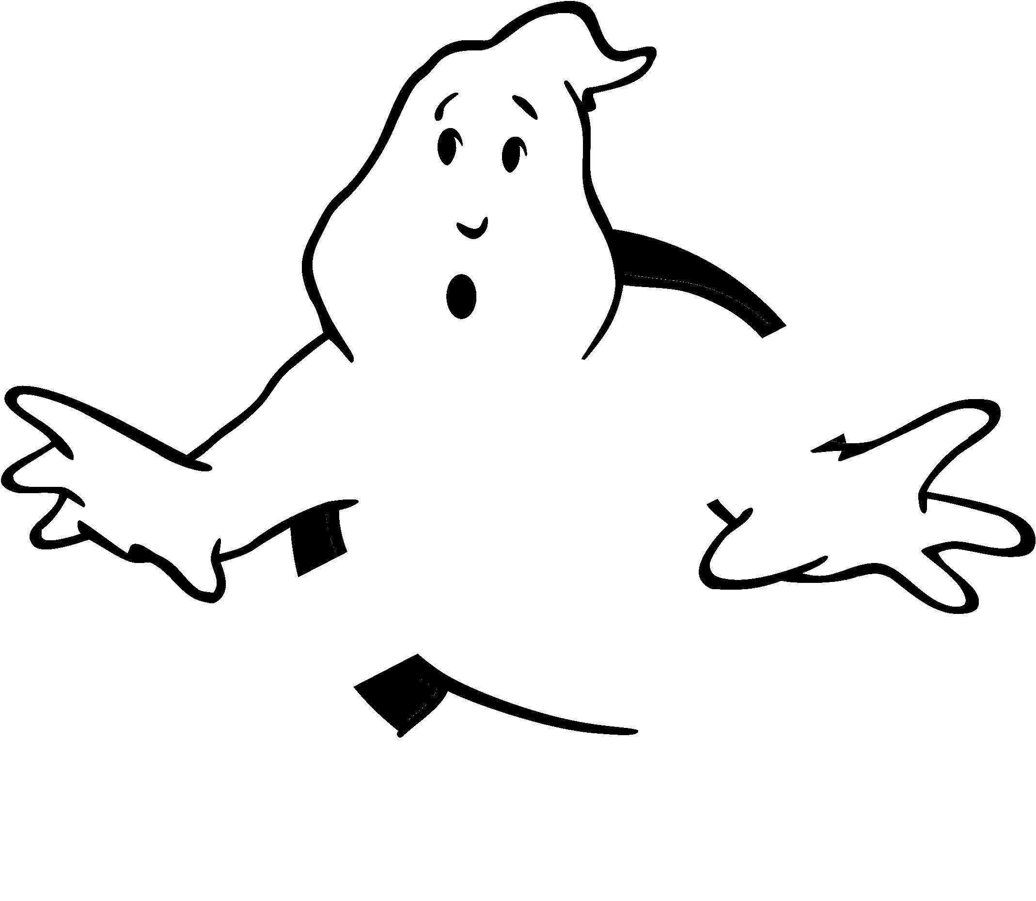 Ghostbusters Logo Black And White - Ghostbusters Logo (2400x2400)