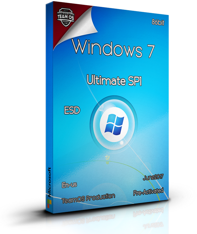 Windows 7 Ultimate Sp1 X86 En Us Esd June2017 Pre Activated= - Multimedia Software (700x778)