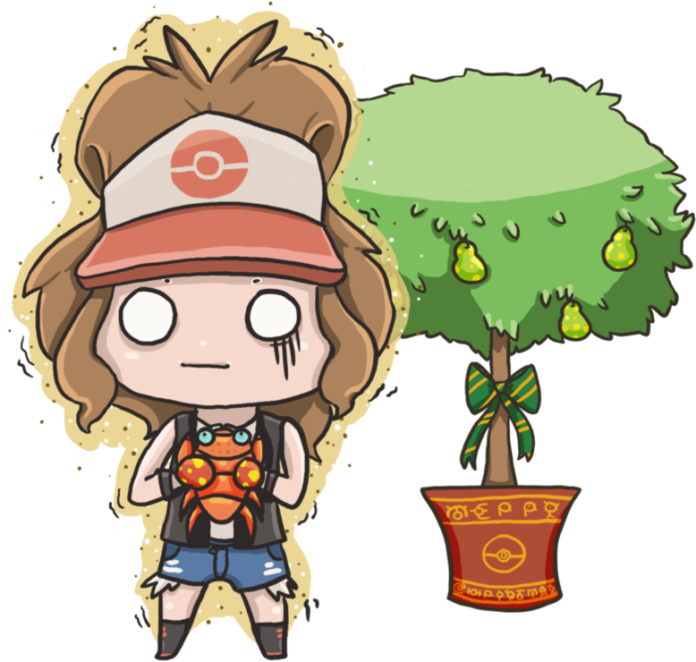 A Paras In A Pear Tree By Bean-sprouts - Cartoon (894x894)