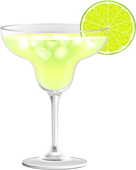 Cocktail Transparent Png Clip Art - Transparent Margarita Png (480x600)