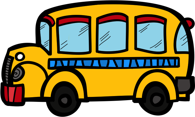 The Creative Chalkboard - Bus Clipart Transparent (789x494)