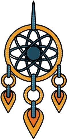 Dream Catcher Symbol - Vector Graphics (550x550)