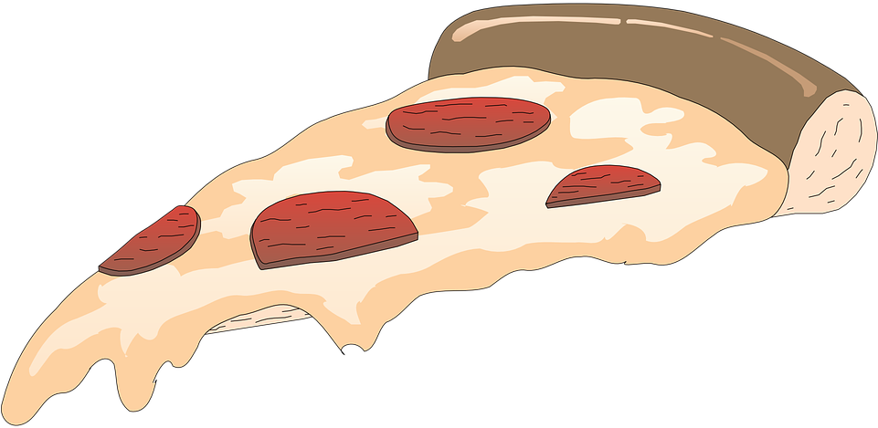 Back To School Blowout - Transparent Background Pizza Clipart Png (960x480)