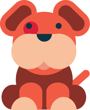 Simple Dog Illustration By Ludovica21 - Cartoon (353x431)