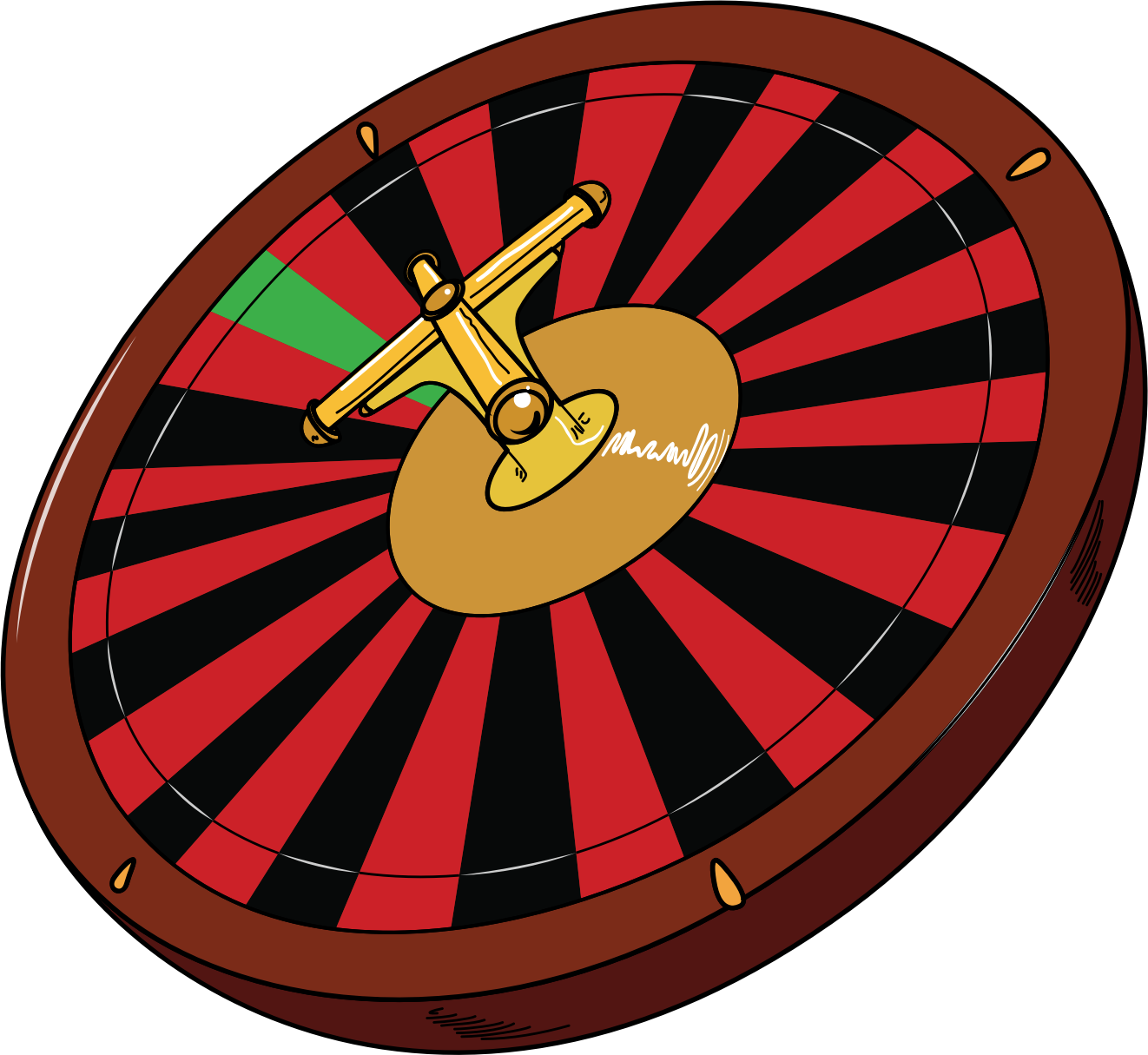 The Office No Gif Download - Roulette Wheel Tshirt Casino Gamble Red Black Number (2000x1413)
