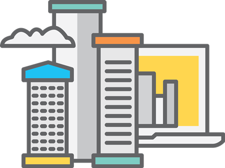 Structure Clipart Perusahaan - Perusahaan Clipart (448x334)