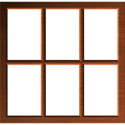 Window Clipart Wooden Window - Clip Art Window Png (400x400)