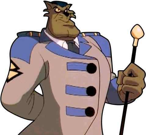 Commander Ulysses Feral - Swat Kats Commander Feral (482x449)