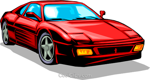 Ferarri Clipart - Auto (480x256)