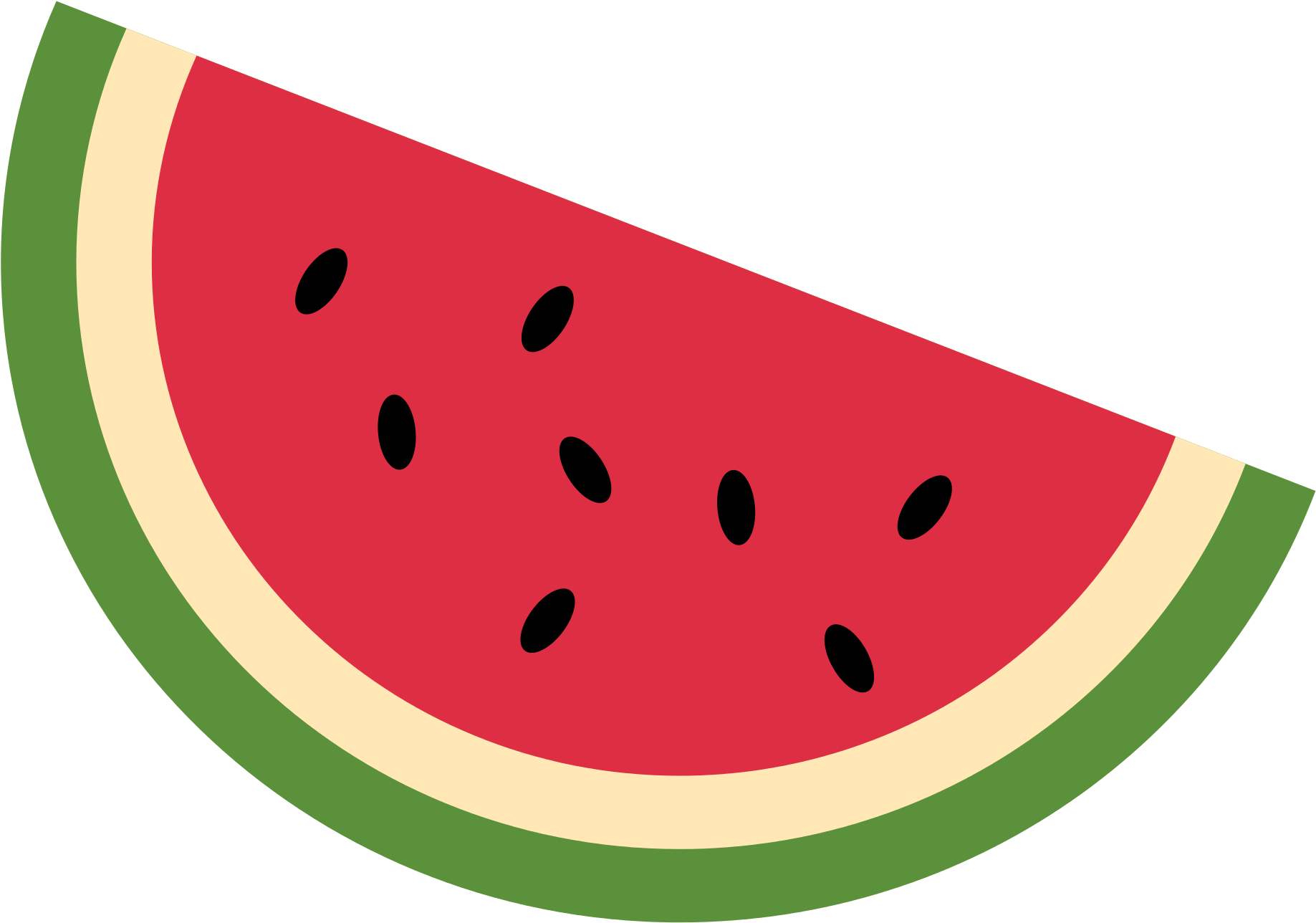 Fruit, Melon, Vegetable, Vegetables, Vegetarian, Watermelon - Emoji Watermelon (2000x2000)
