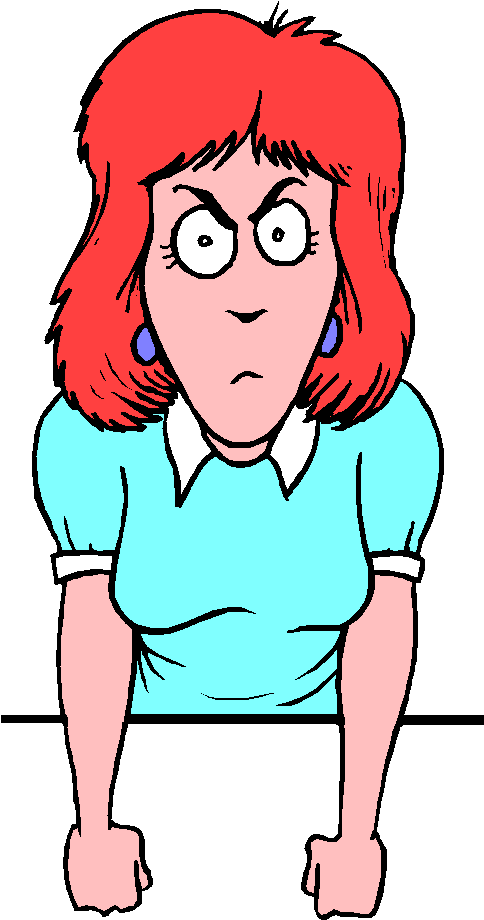 Anger Clipart Animated - Hand Over The Chocolate & No One Gets Hurt! By (490x935)