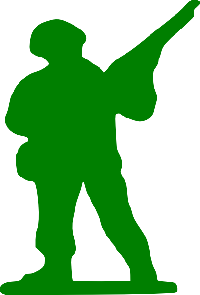 Green Soldier Png (408x600)