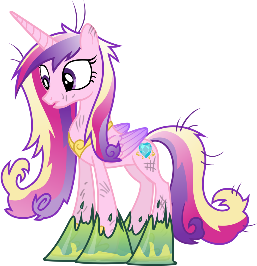 Princess Cadance Trapped In Goop By 90sigma - Princess Cadence Goop (894x894)