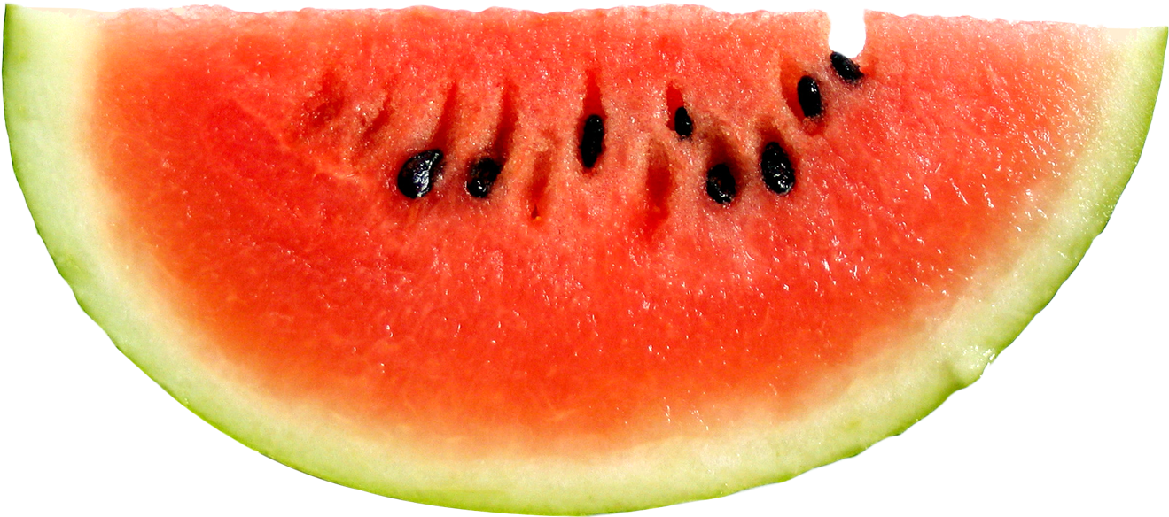Watermelon Slice Png Photos - Watermelon Png (1352x621)