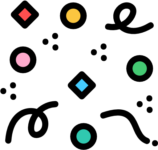 Confetti Free Icon - Icon (512x512)