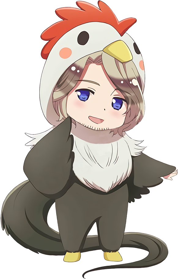 Transparent Gallic Rooster France - Hetalia America Oficial Art (652x1000)