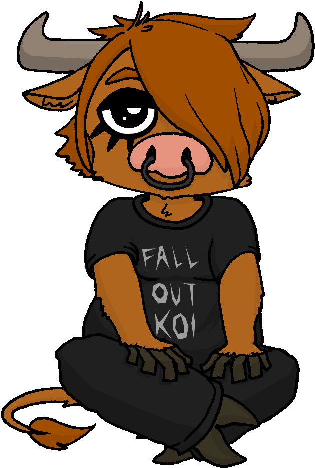 Fall Out Koi Boi - Cartoon (960x1050)