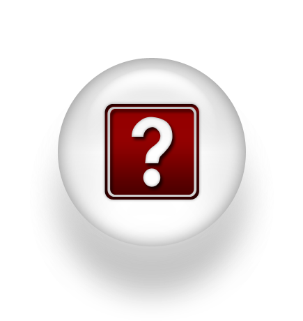 073893 Red White Pearl Icon Alphanumeric Question Mark - Icon (512x512)