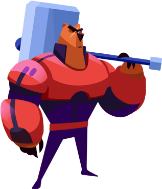 Bear Fedor From «fast» - С О Б Е З (350x370)