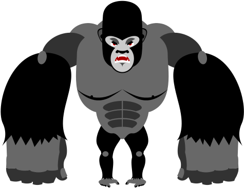 Angry Gorilla - Enojo De Una Bestia (550x550)