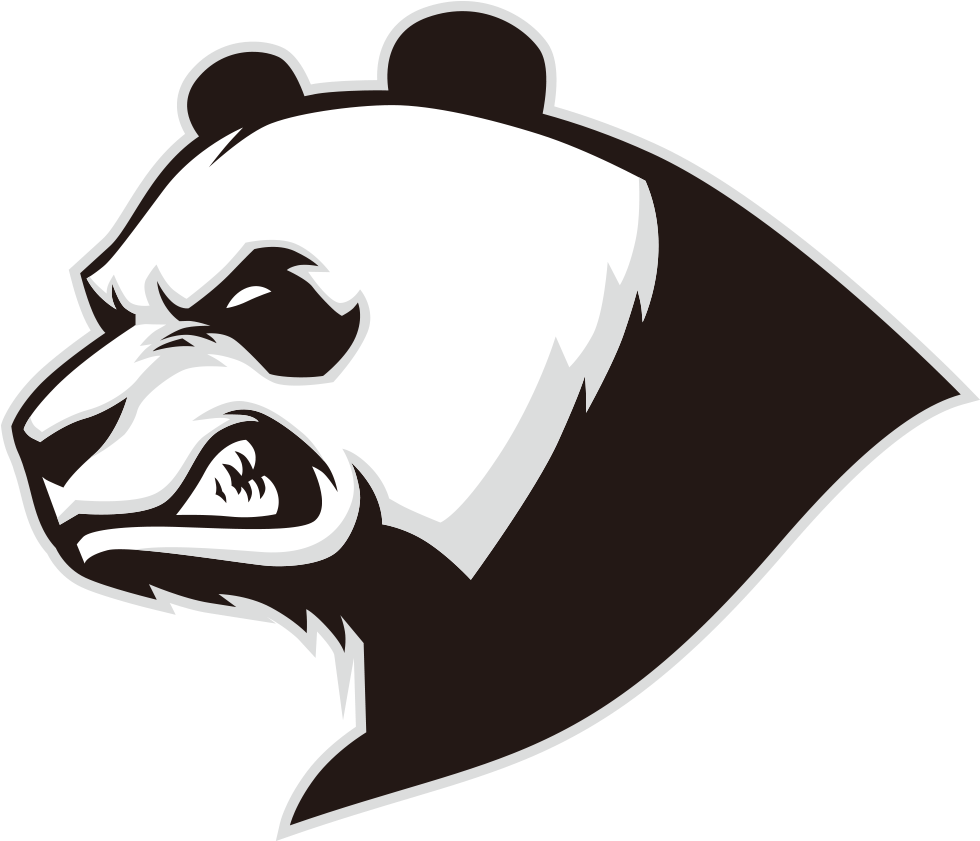 Global Offensive Esl One Cologne 2016 Fluffy Gangsters - Logo Panda (1000x1000)