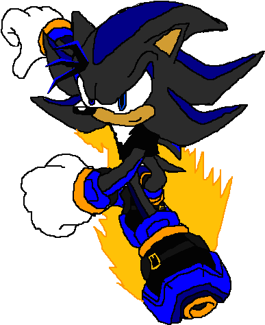 Hedgehog Clipart Angry - Shadow The Hedgehog (400x500)