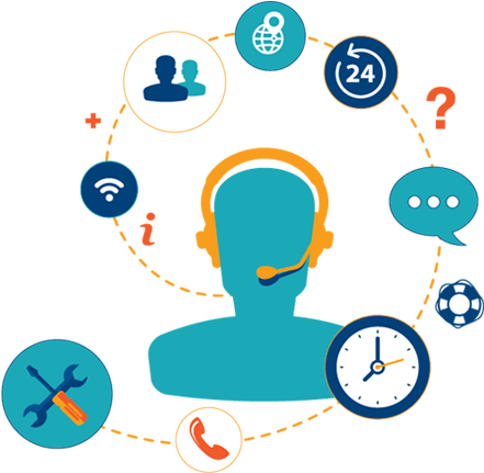 Help Desk Png Help Desk Software System - Help Desk Ticketing System Icon (500x450)